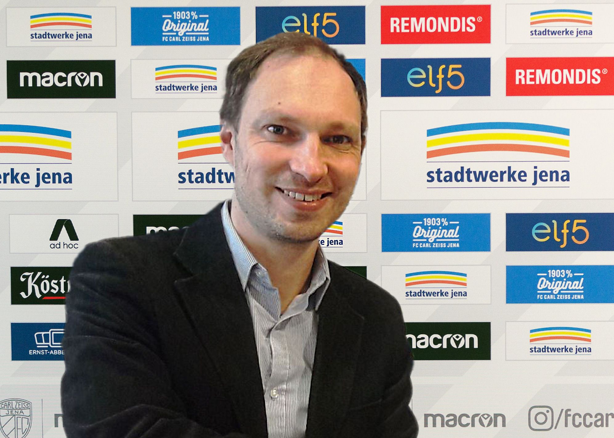 Patrick Widera wird neuer Geschäftsführer des FC Carl Zeiss Jena.