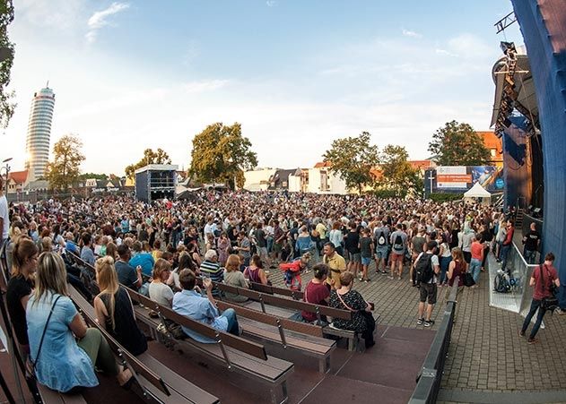 Abschlussbilanz: Die 58 Events der 25. KulturArena Jena lockten über 70.000 Besucher an.