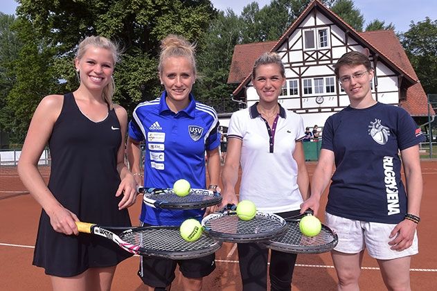 Zum Tag des Jenaer Sports präsentieren sich die Sportarten Tennis, Frauenfussball und Rugby im Uni-Sportzentrum.