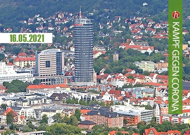 Der Sieben-Tage-Inzidenzwert in Jena liegt bei 72,7.