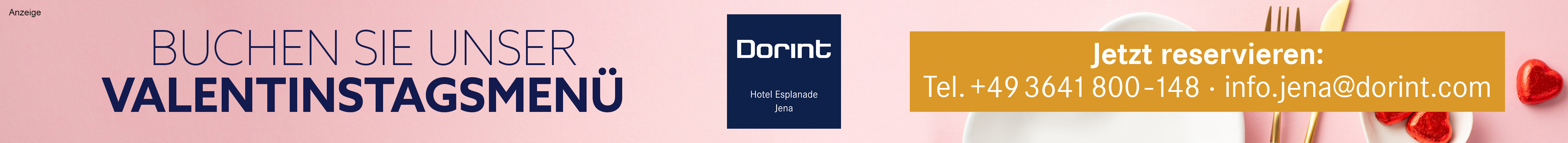Dorint Hotel Jena - Valentins Menü