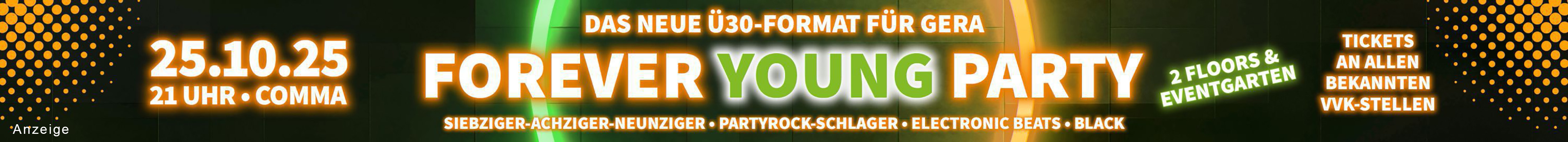 Stadt Gera - Forever Young Party