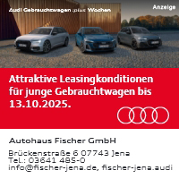 Autohaus Fischer - Audi Gebrauchtwagen Wochen Herbst 2025