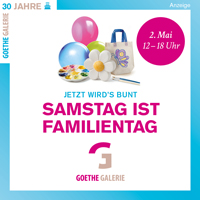 Goethe Galerie Jena - Familiensamstag Mai 2026