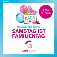 Goethe Galerie Familiensamstag Mai