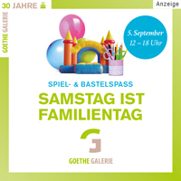 Goethe Galerie Jena - Familiensamstag September 2026