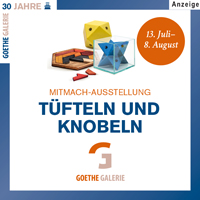 Goethe Galerie Jena - Tüfteln und Knobeln