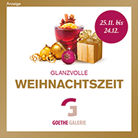 Goethe Galerie Weihnachtszeit