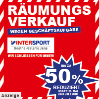 Intersport Jena - Räumungsverkauf