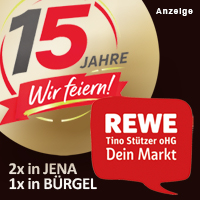 Rewe Stützer - 15-jähriges Jubiläum