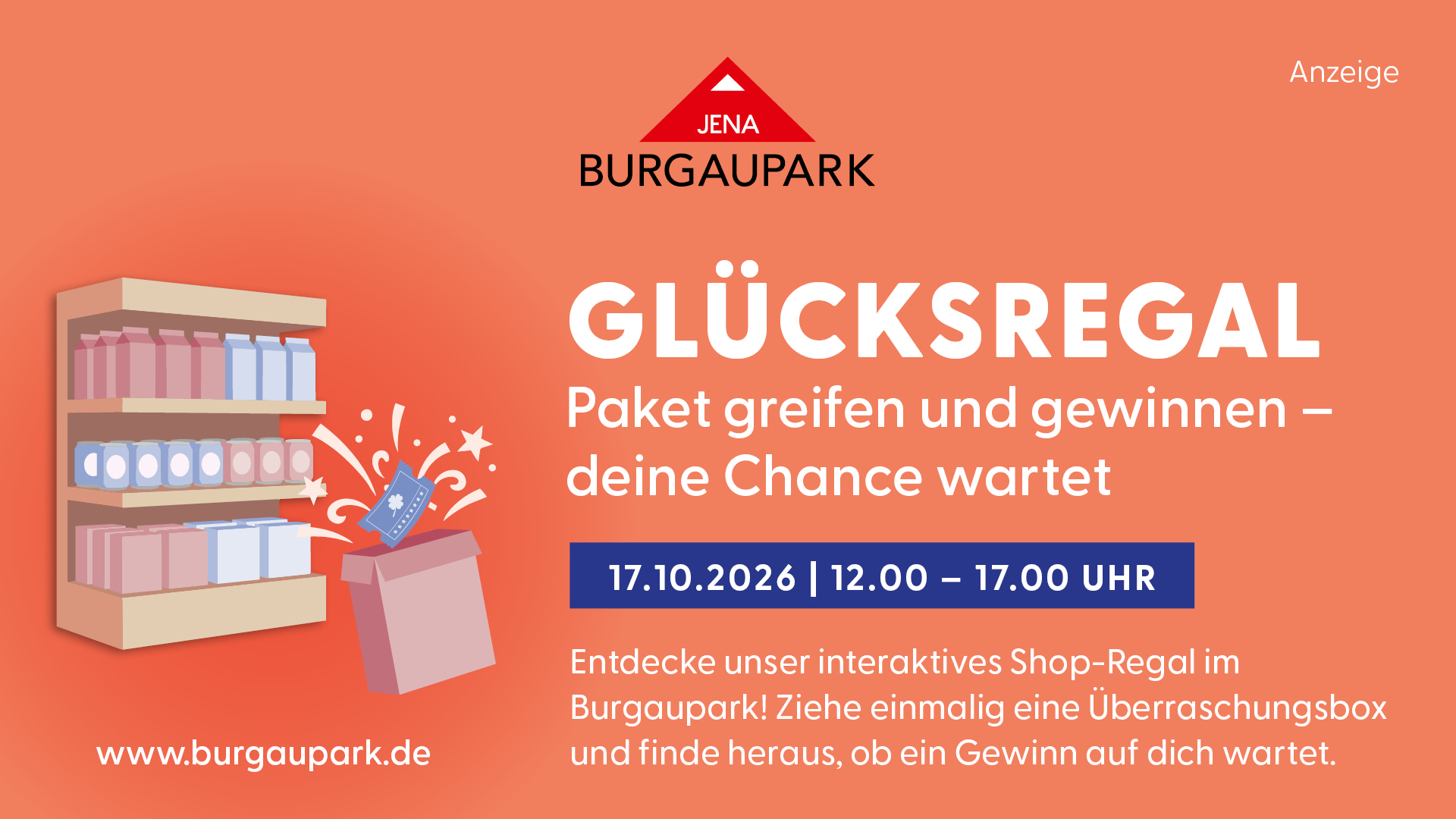 Burgaupark - Glücksregal