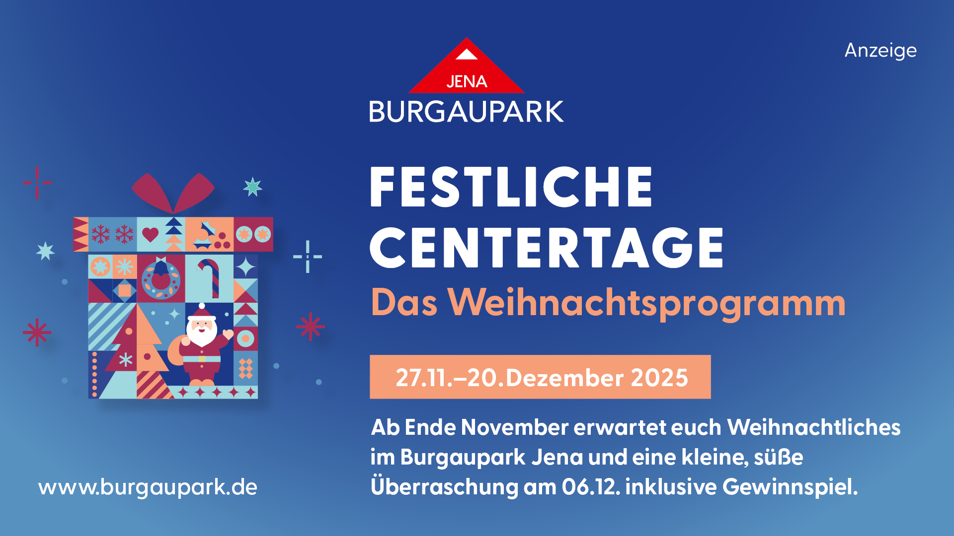 Burgaupark - Weihnachtsaktionen