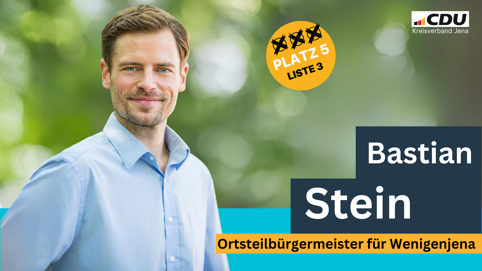 CDU Jena_Wahlwerbung_Stein