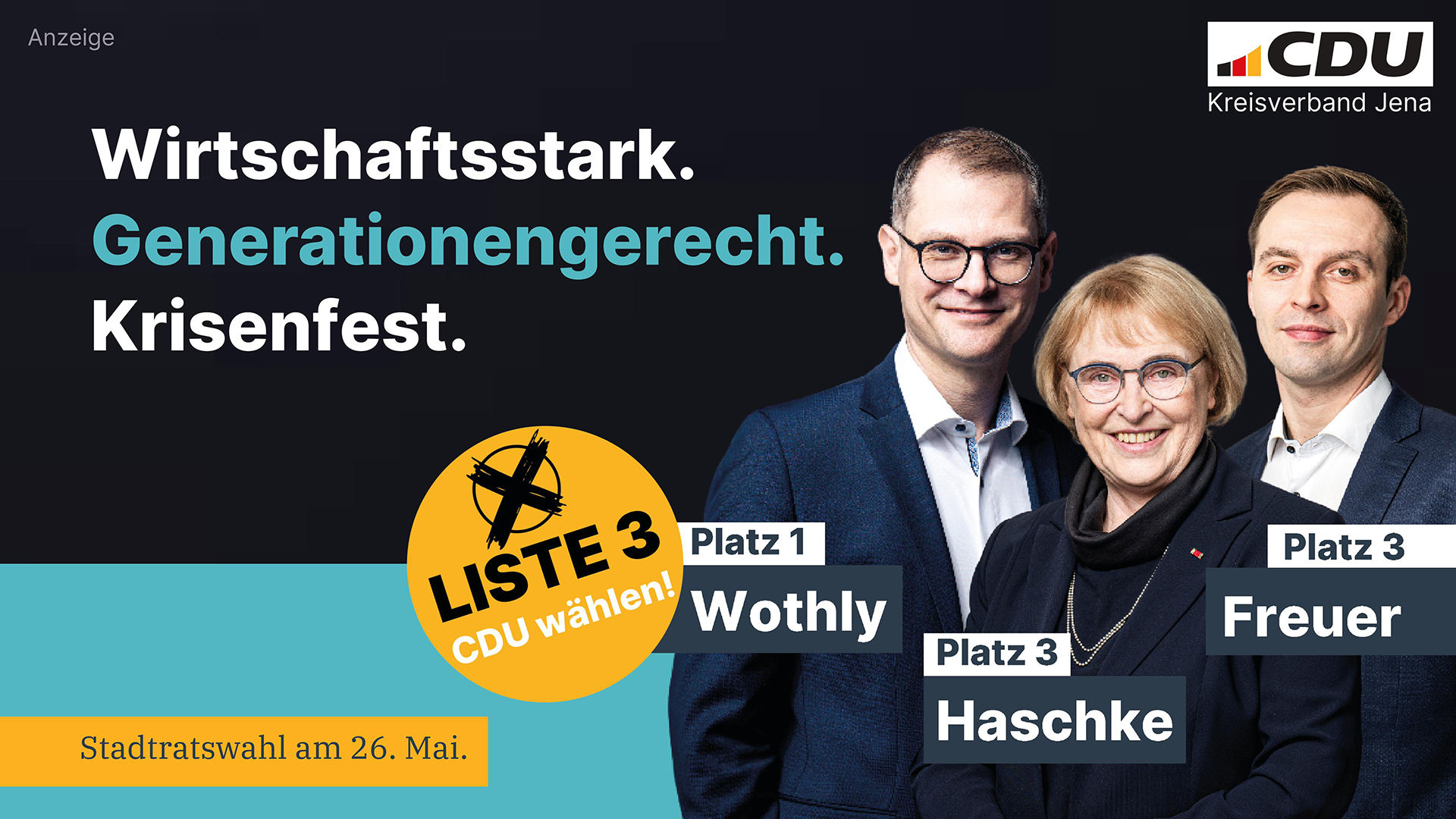 CDU Jena_Wahlwerbung_Wothly_Haschke_Freuer