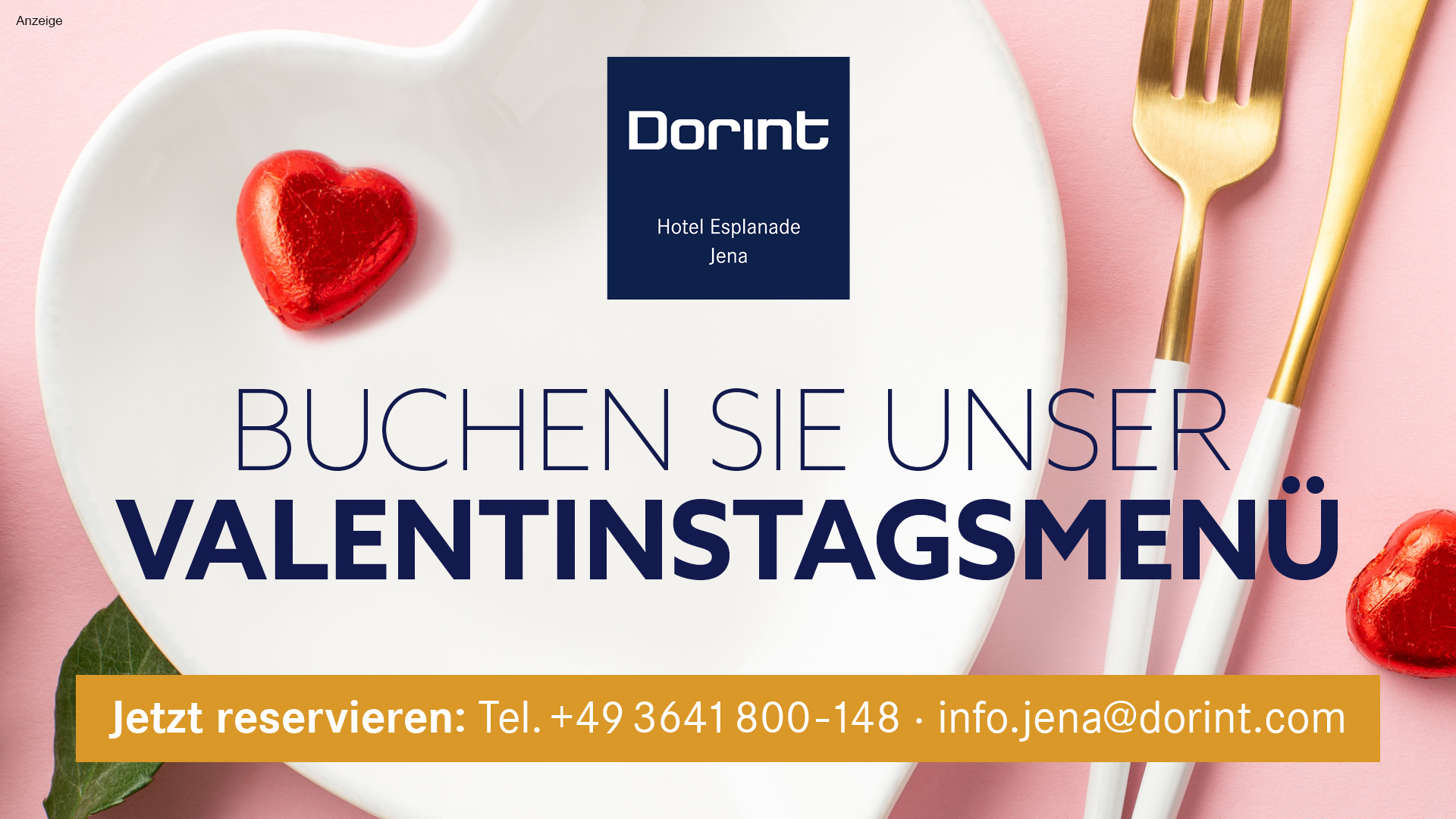 Dorint Hotel Jena - Valentins Menü