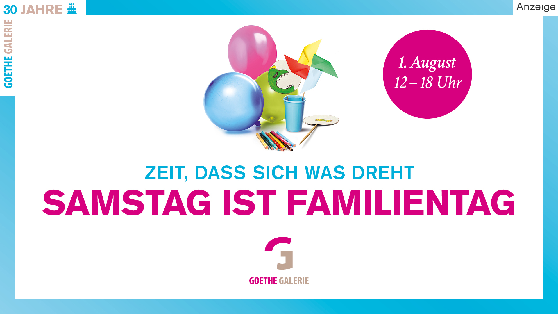 Goethe Galerie Jena - Familiensamstag August 2026