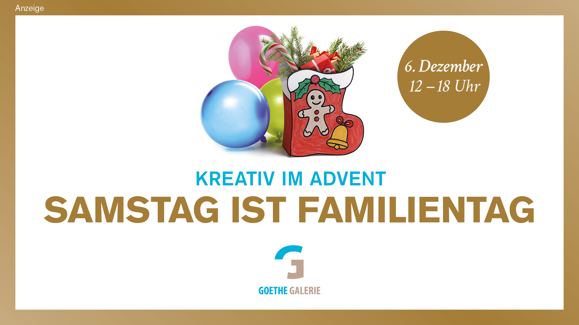 Goethe Galerie Jena - Familiensamstag Dezember