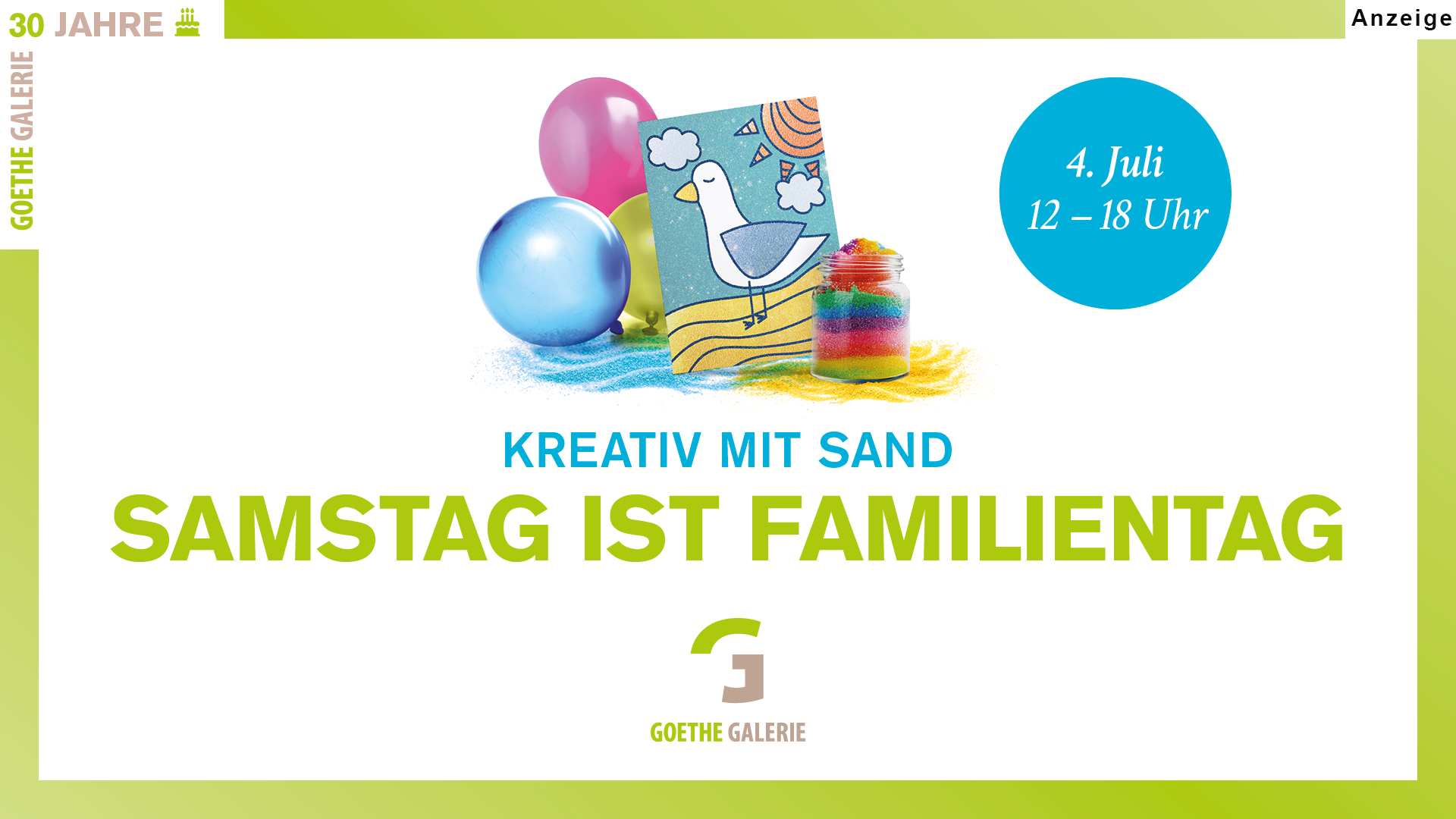 Goethe Galerie Jena - Familiensamstag Juli 2026