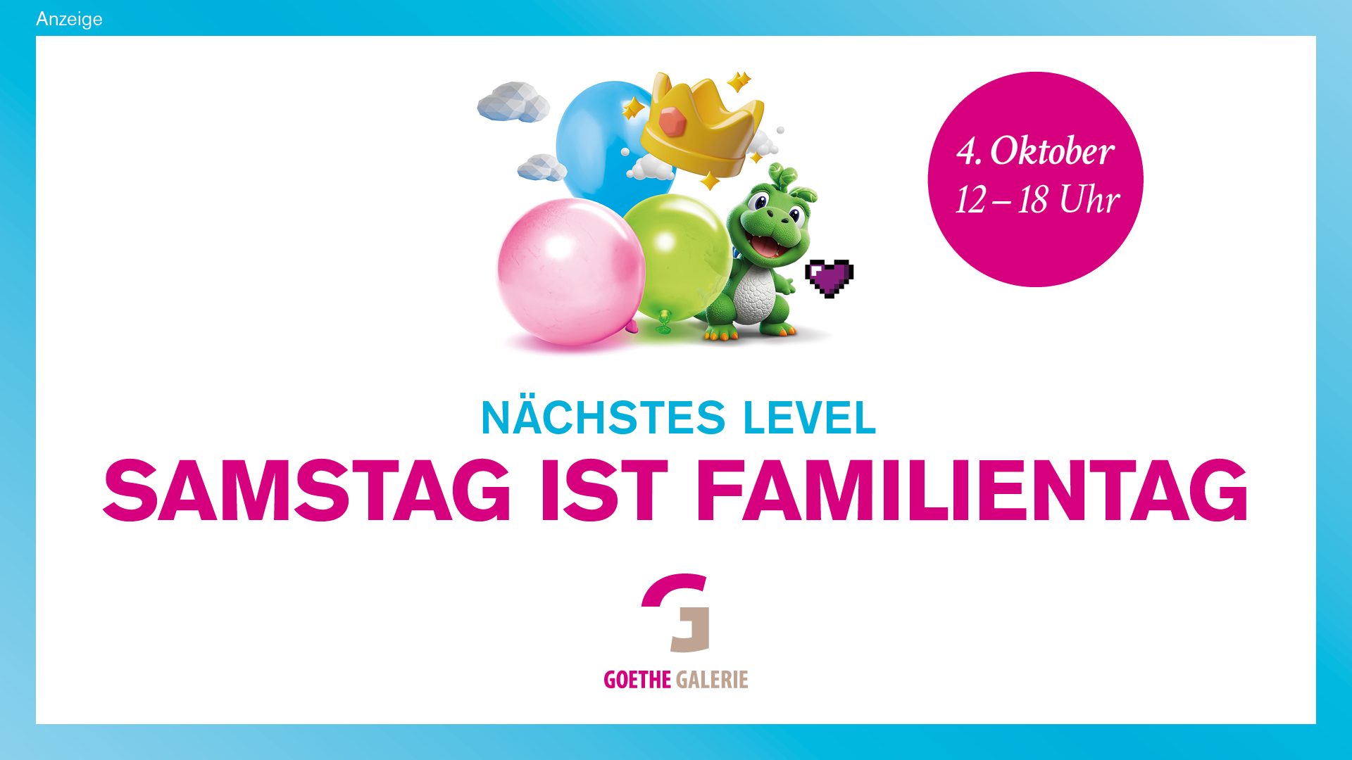 Goethe Galerie Jena - Familiensamstag Oktober