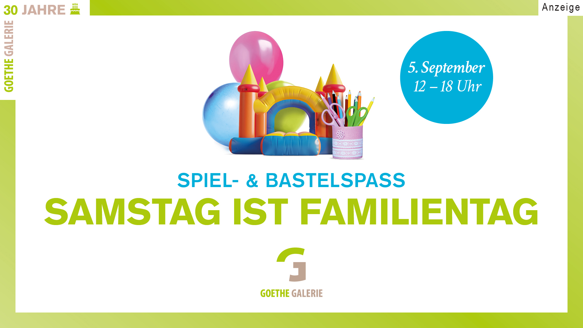 Goethe Galerie Jena - Familiensamstag September 2026