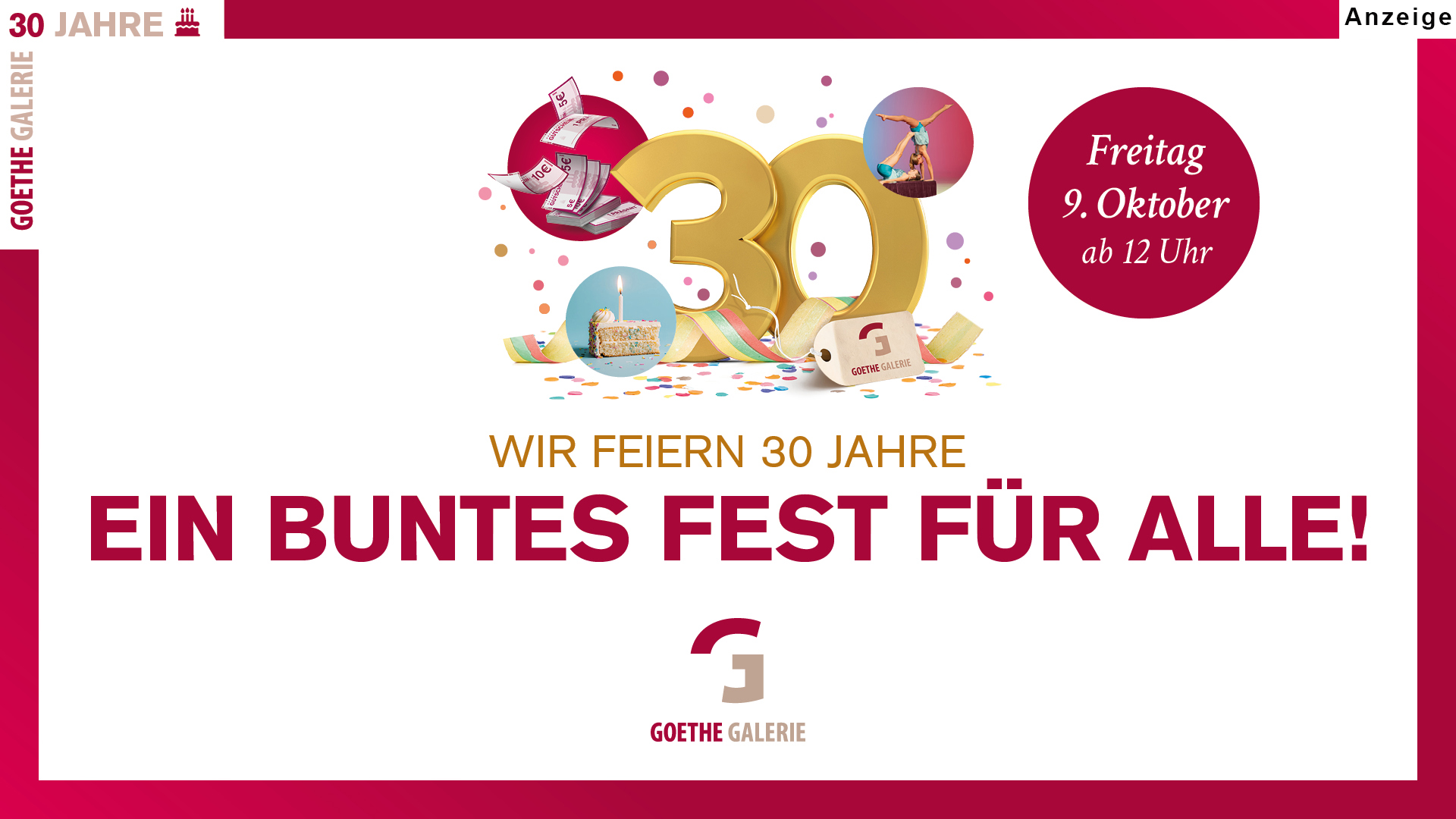 Goethe Galerie Jena - Geburtstag