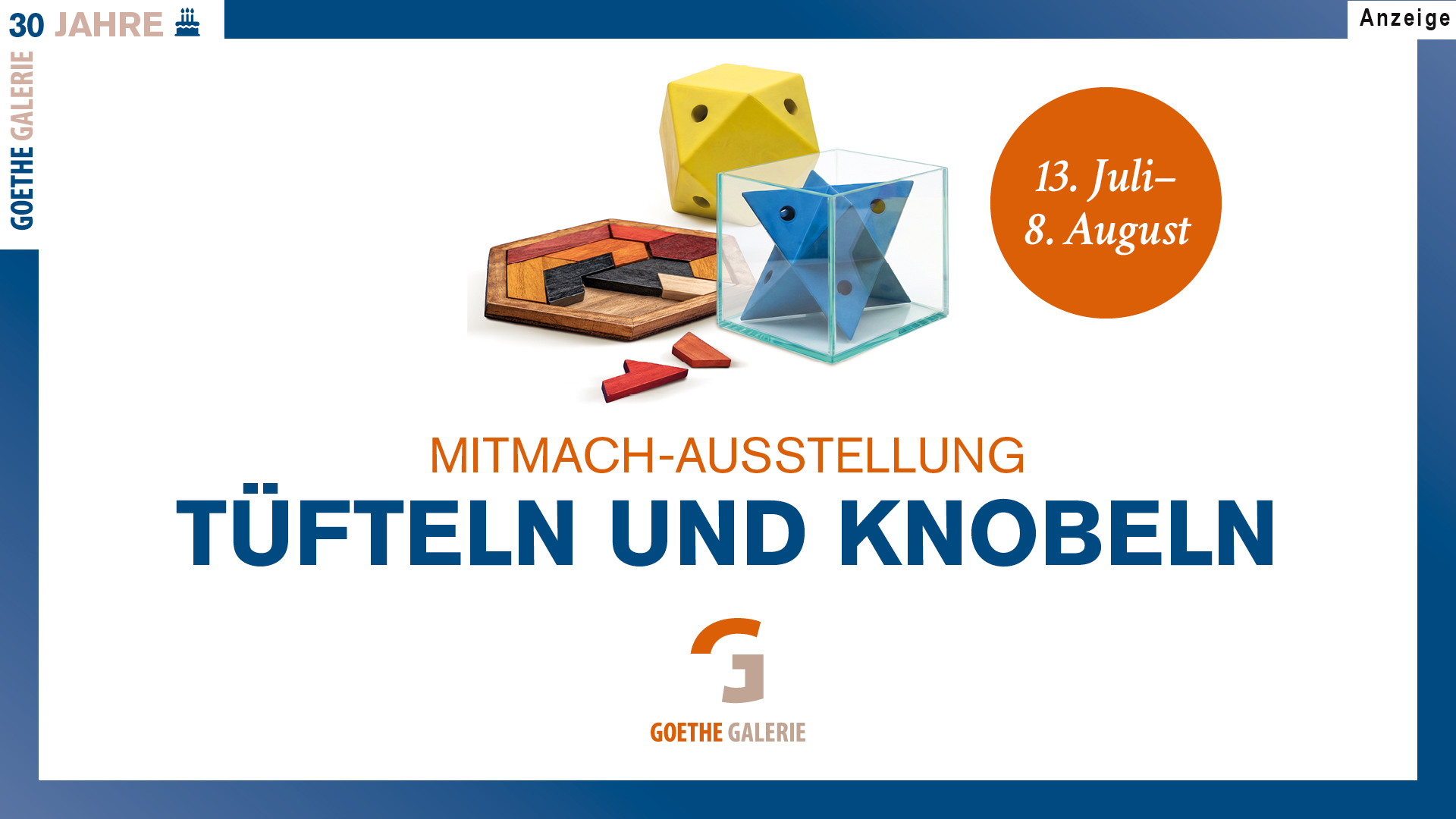 Goethe Galerie Jena - Tüfteln und Knobeln