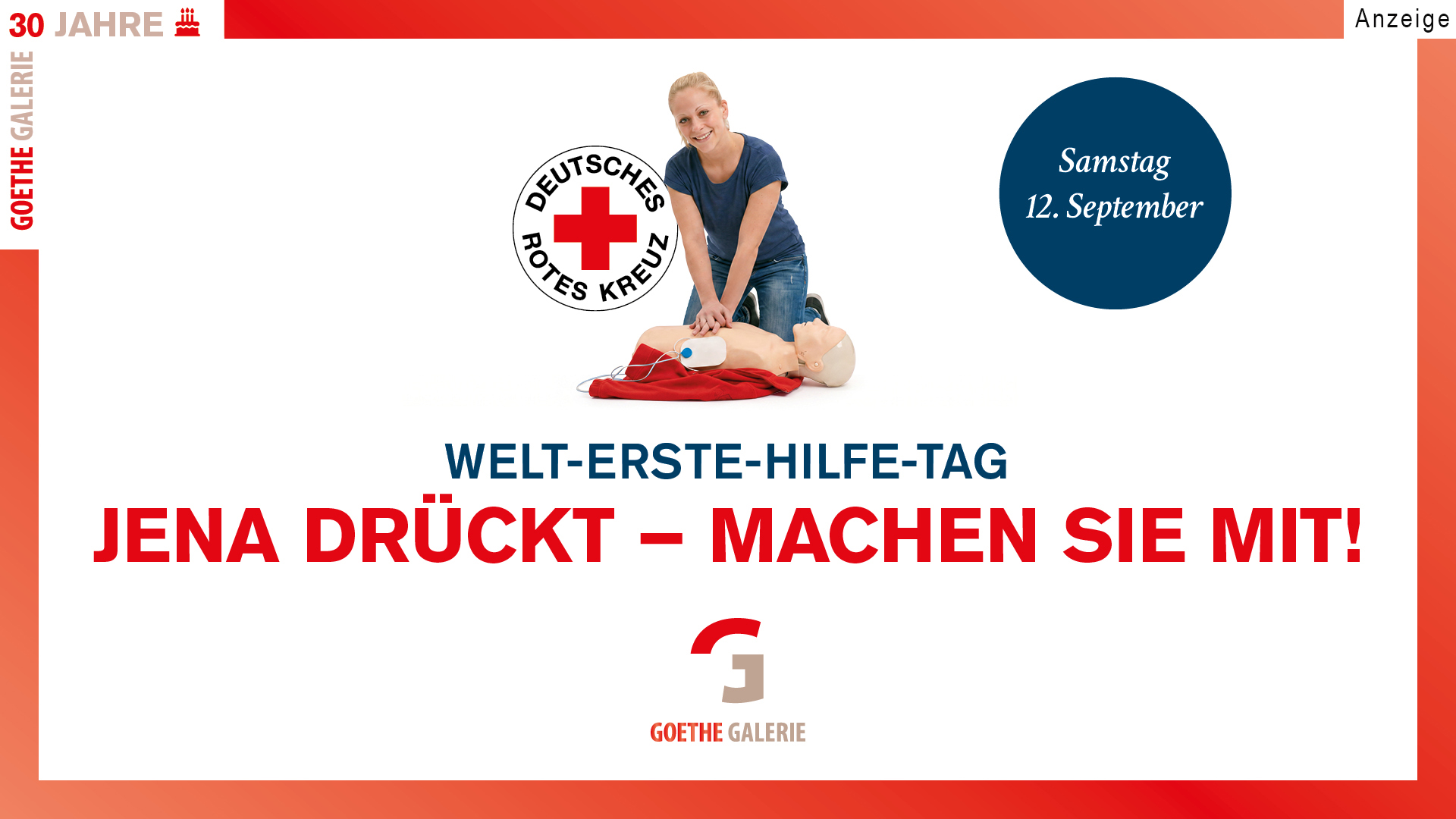 DRK Jena - Welt-Erste-Hilfe-Tag