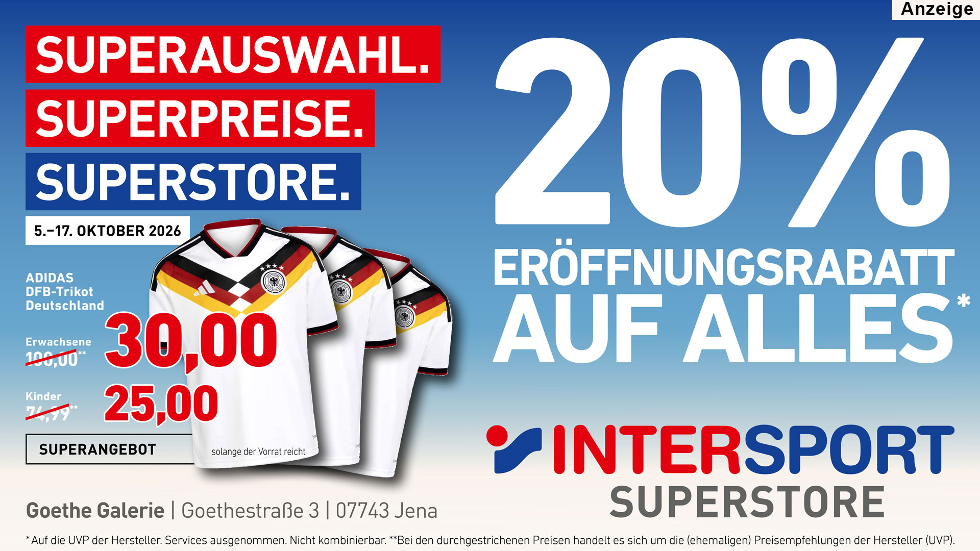 INTERSPORT Superstore Jena
