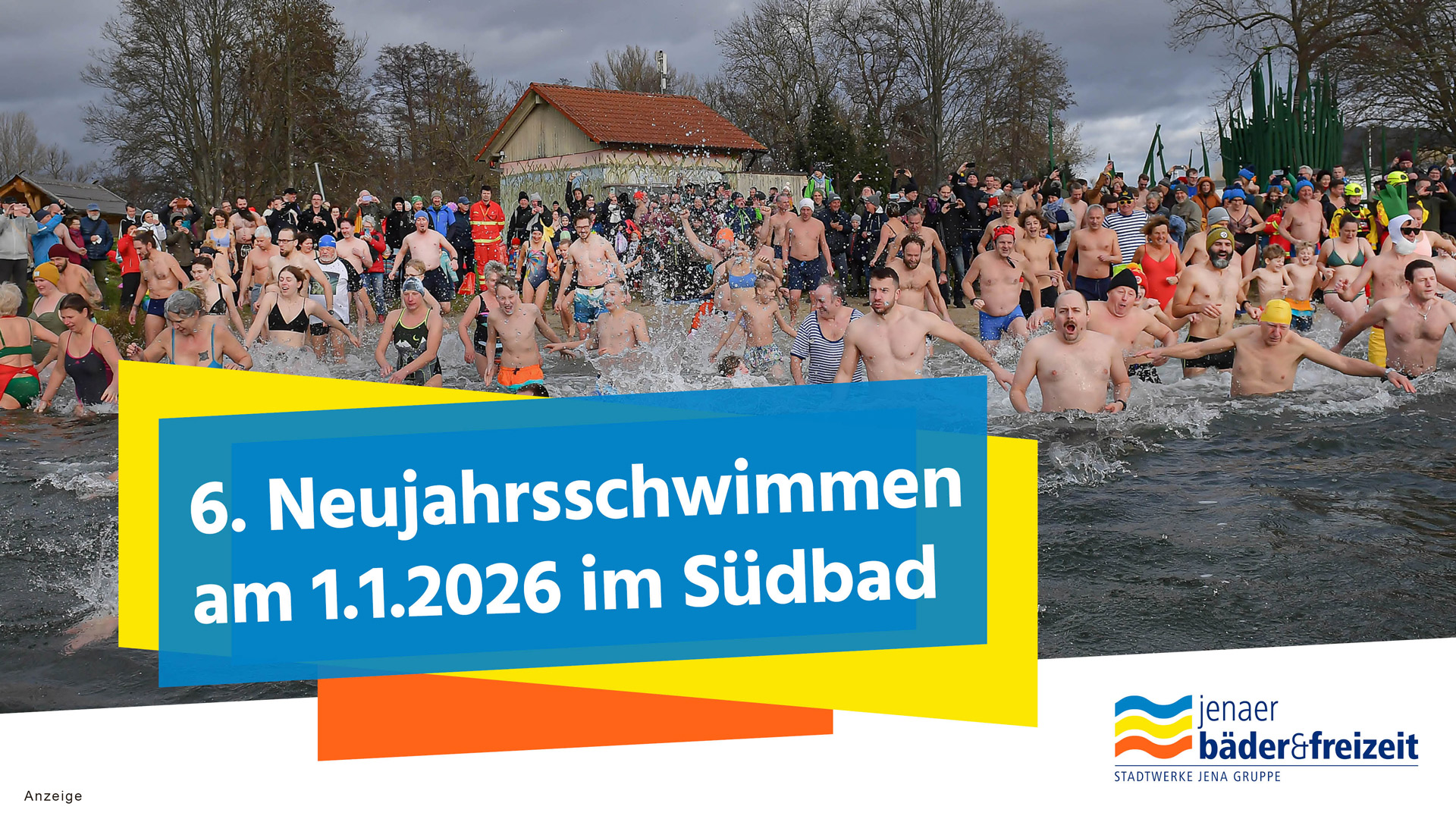 Jenaer Bäder - Neujahrsschwimmen im Südbad