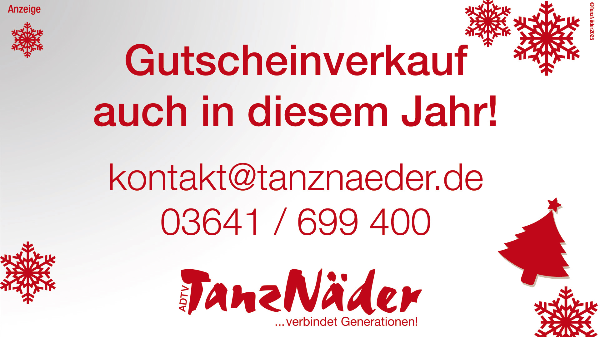 Tanzschule Näder - Gutschein