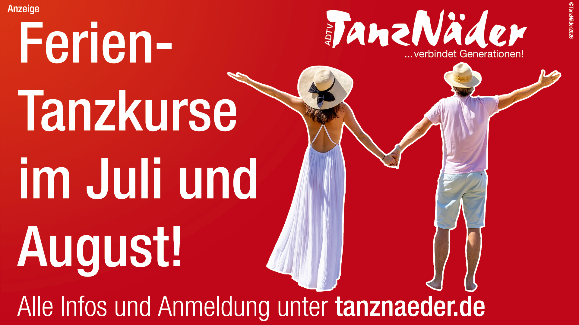 Tanzschule Näder - Ferienkurse im Juli und August