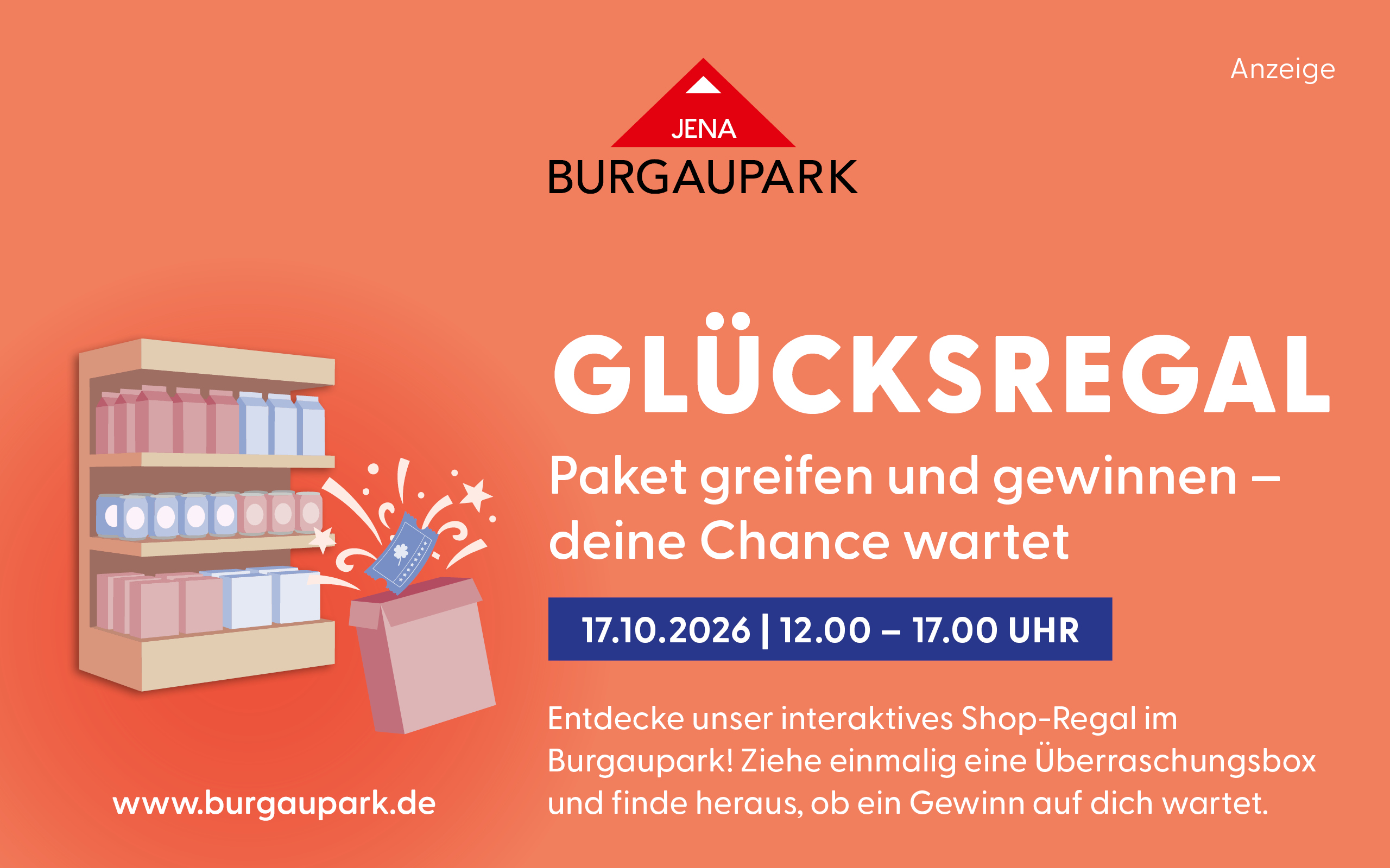 Burgaupark - Glücksregal