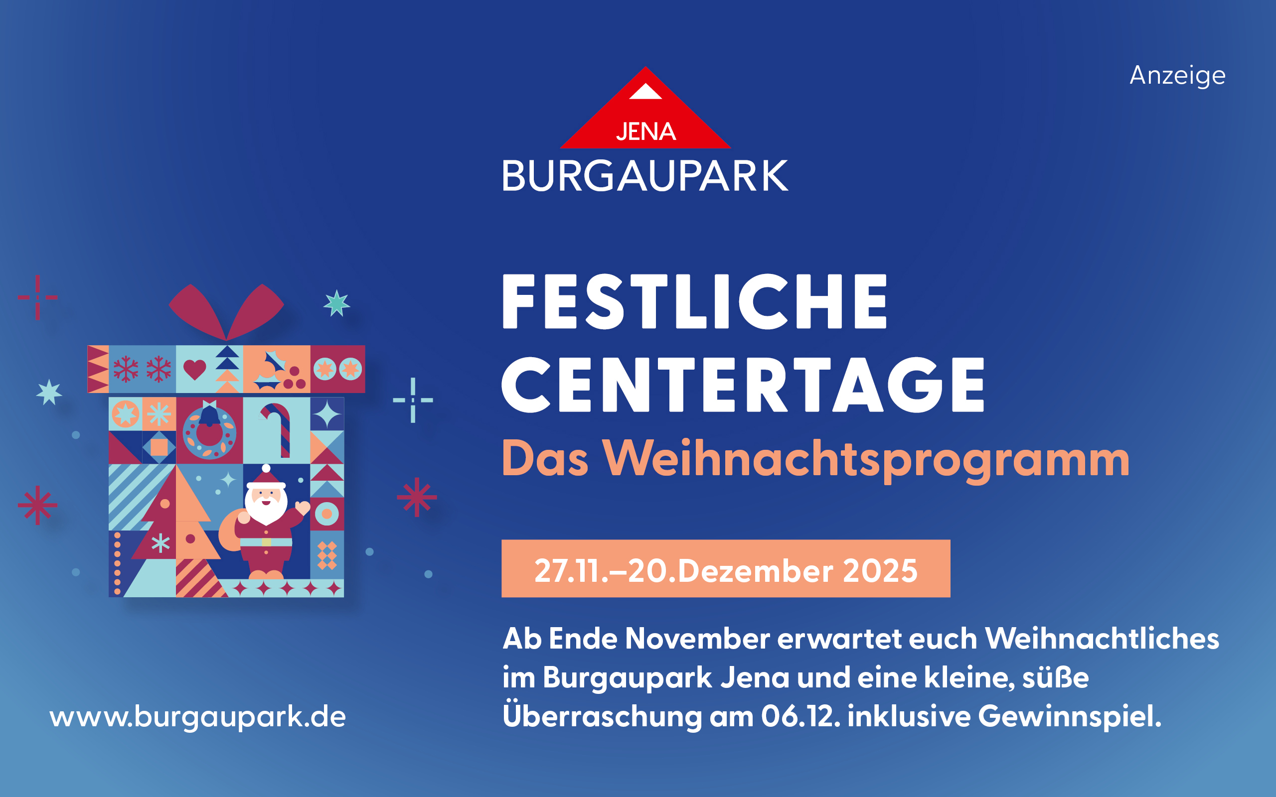 Burgaupark - Weihnachtsaktionen