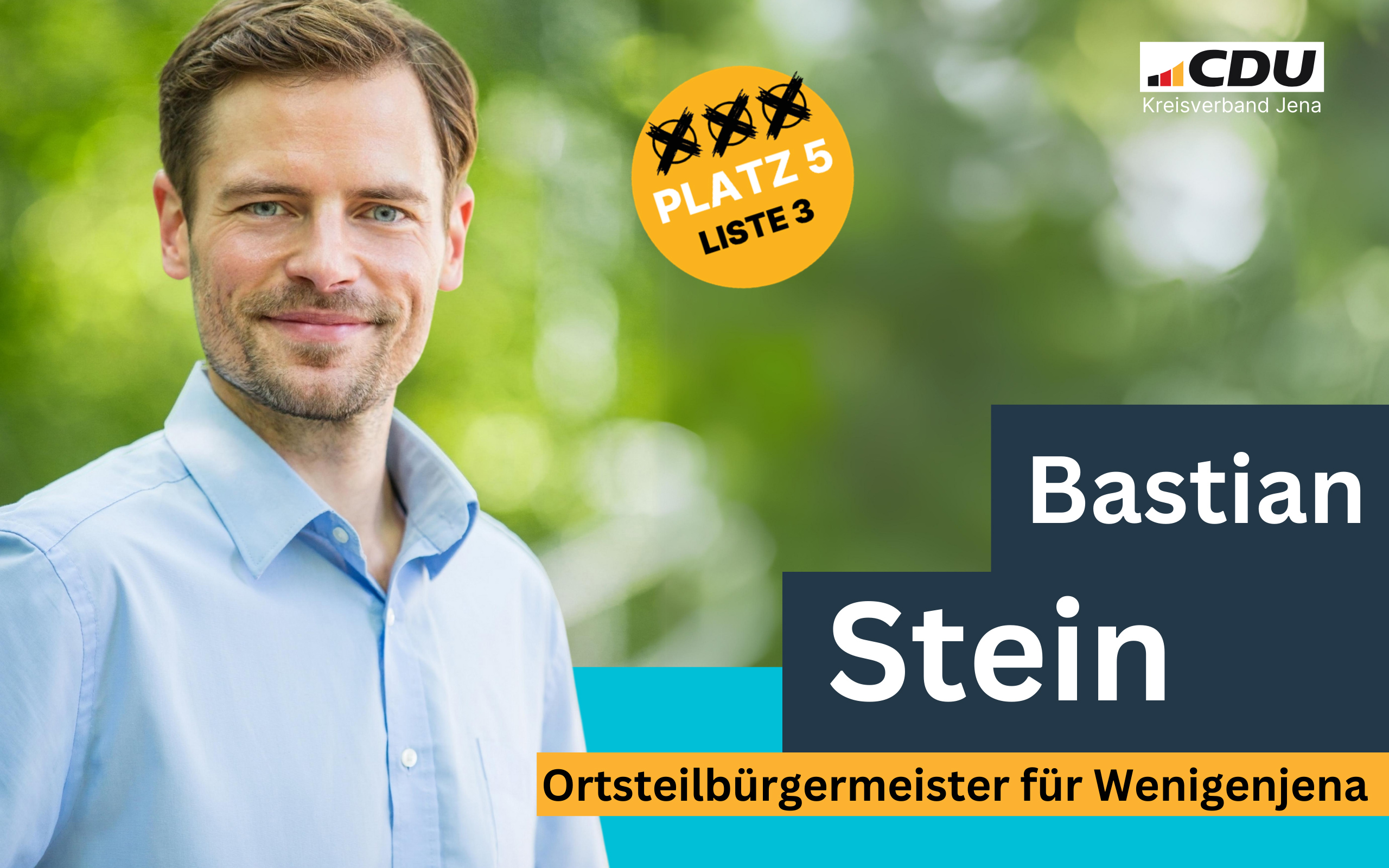 CDU Jena_Wahlwerbung_Stein