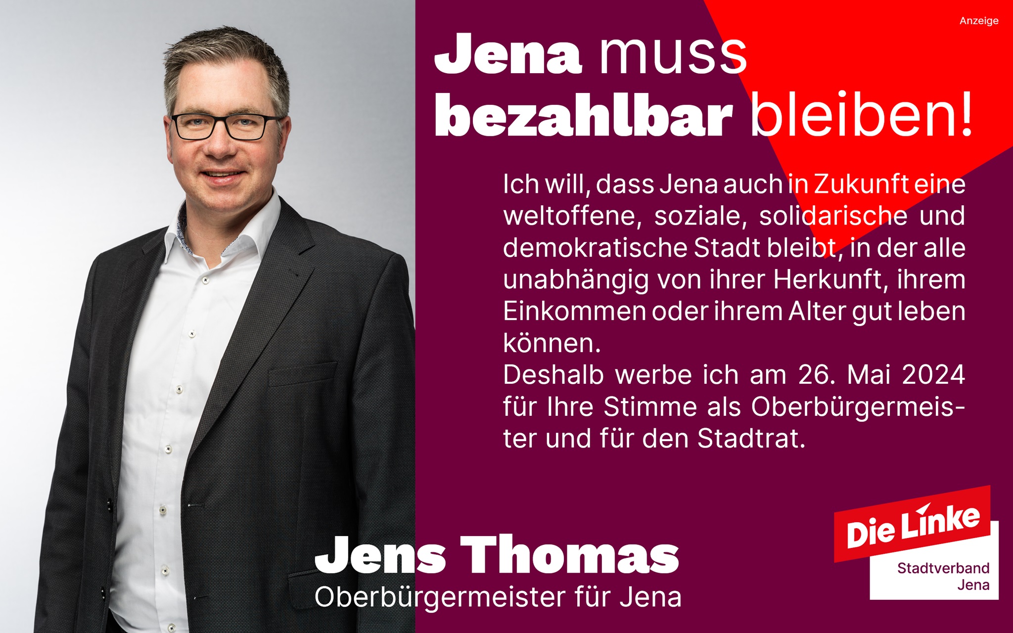 Die Linke Jena - Kommunalwahl 2024