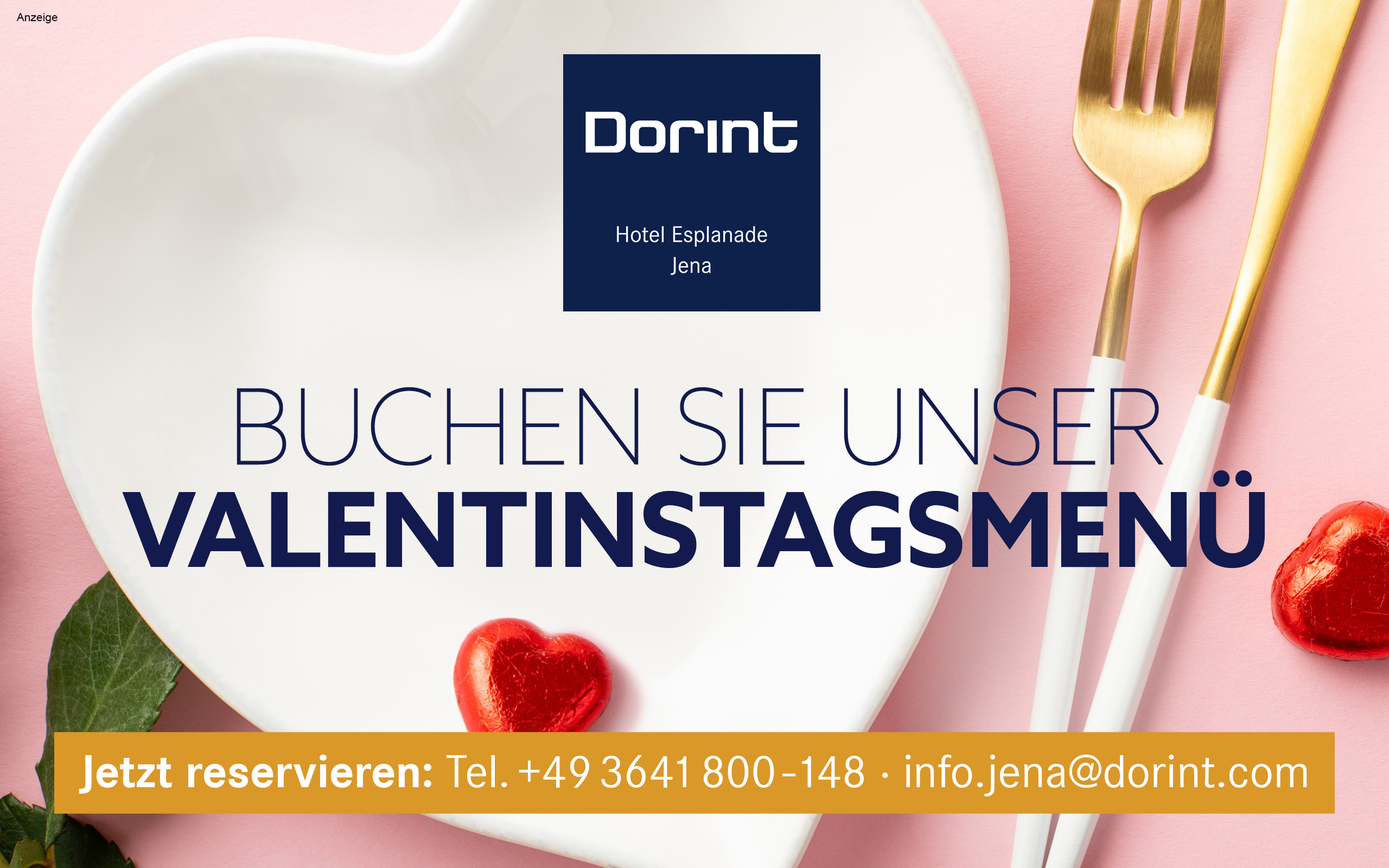 Dorint Hotel Jena - Valentins Menü