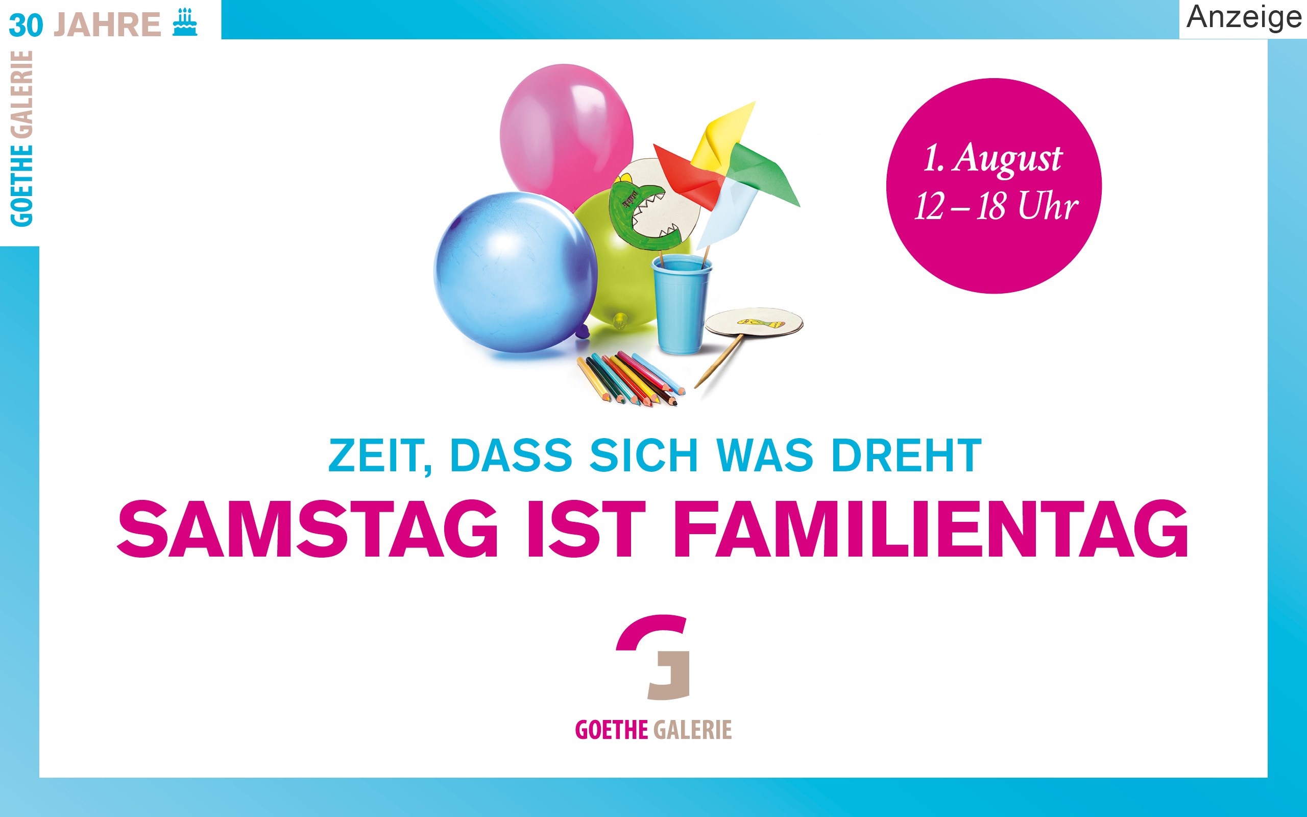 Goethe Galerie Jena - Familiensamstag August 2026