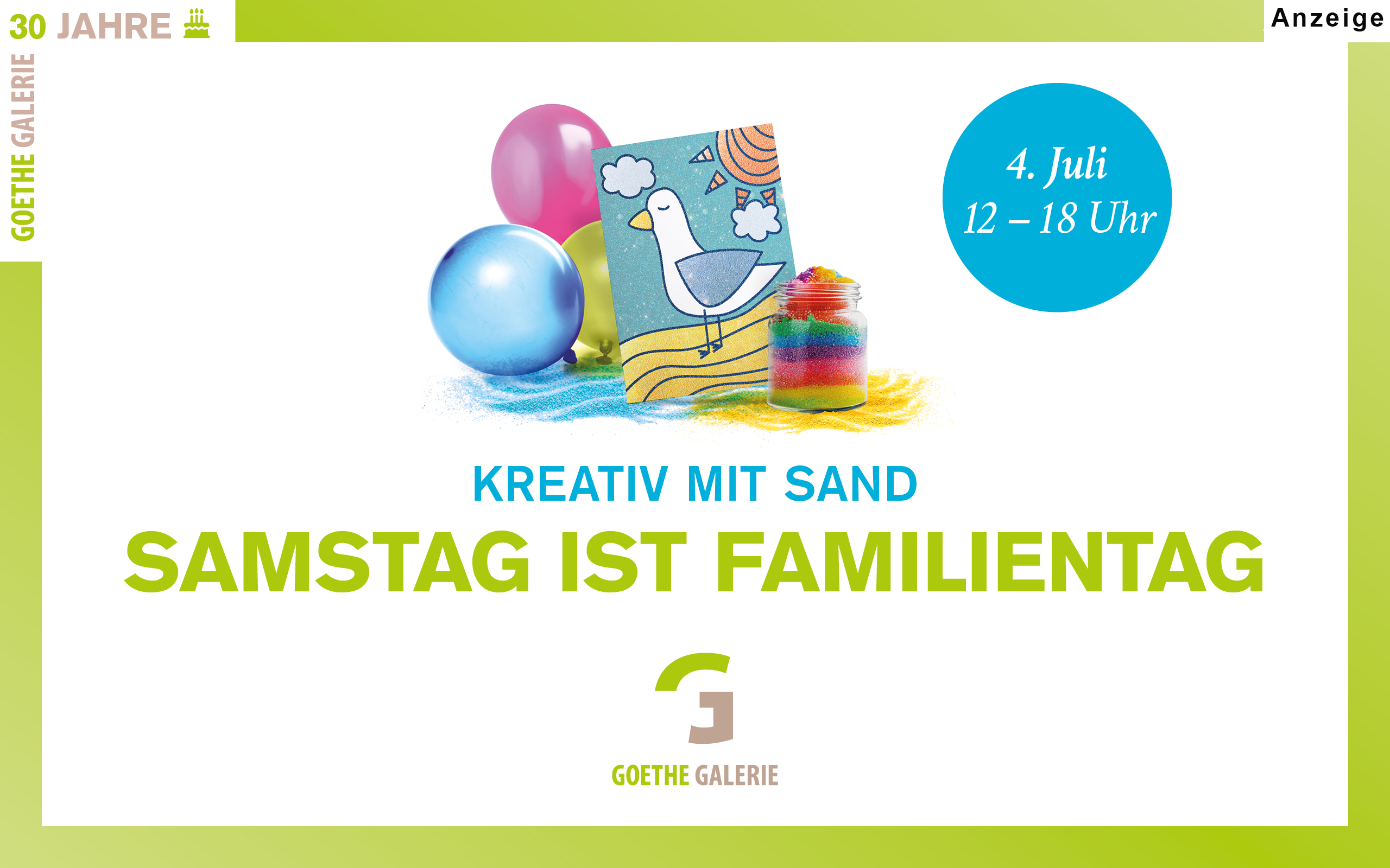 Goethe Galerie Jena - Familiensamstag Juli 2026