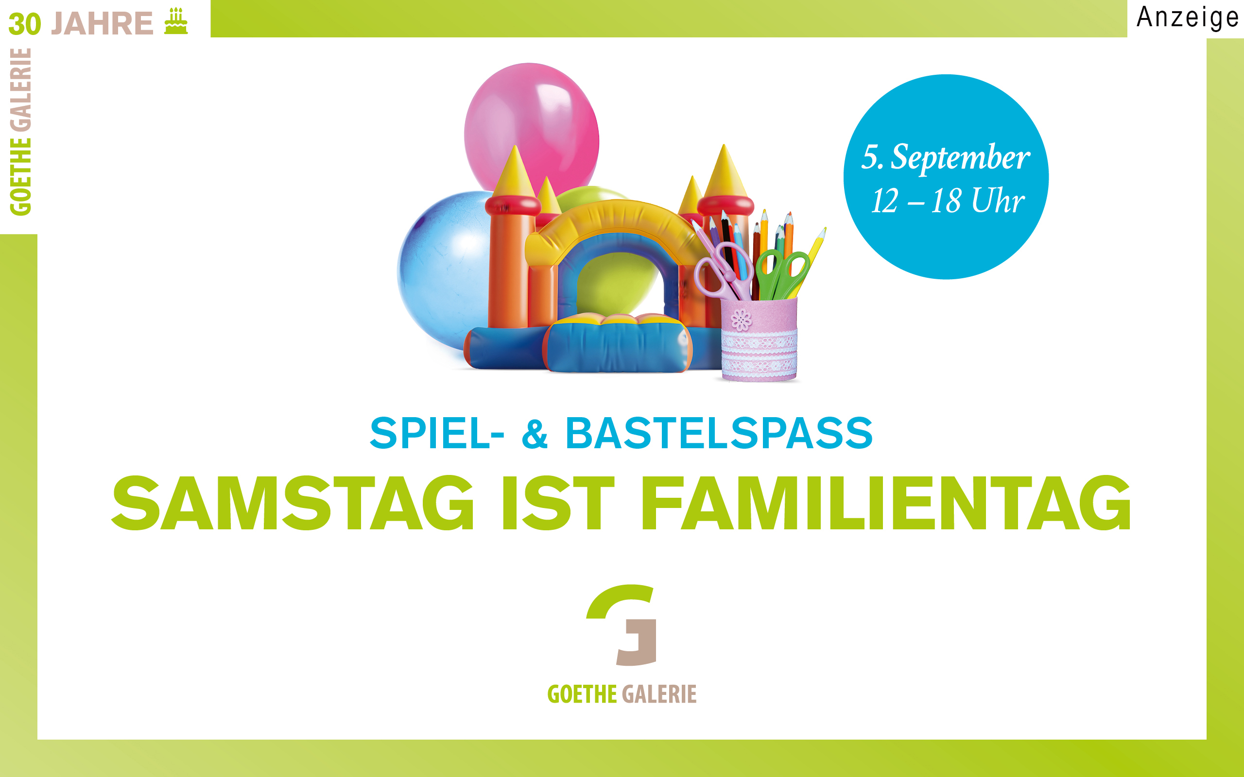 Goethe Galerie Jena - Familiensamstag September 2026