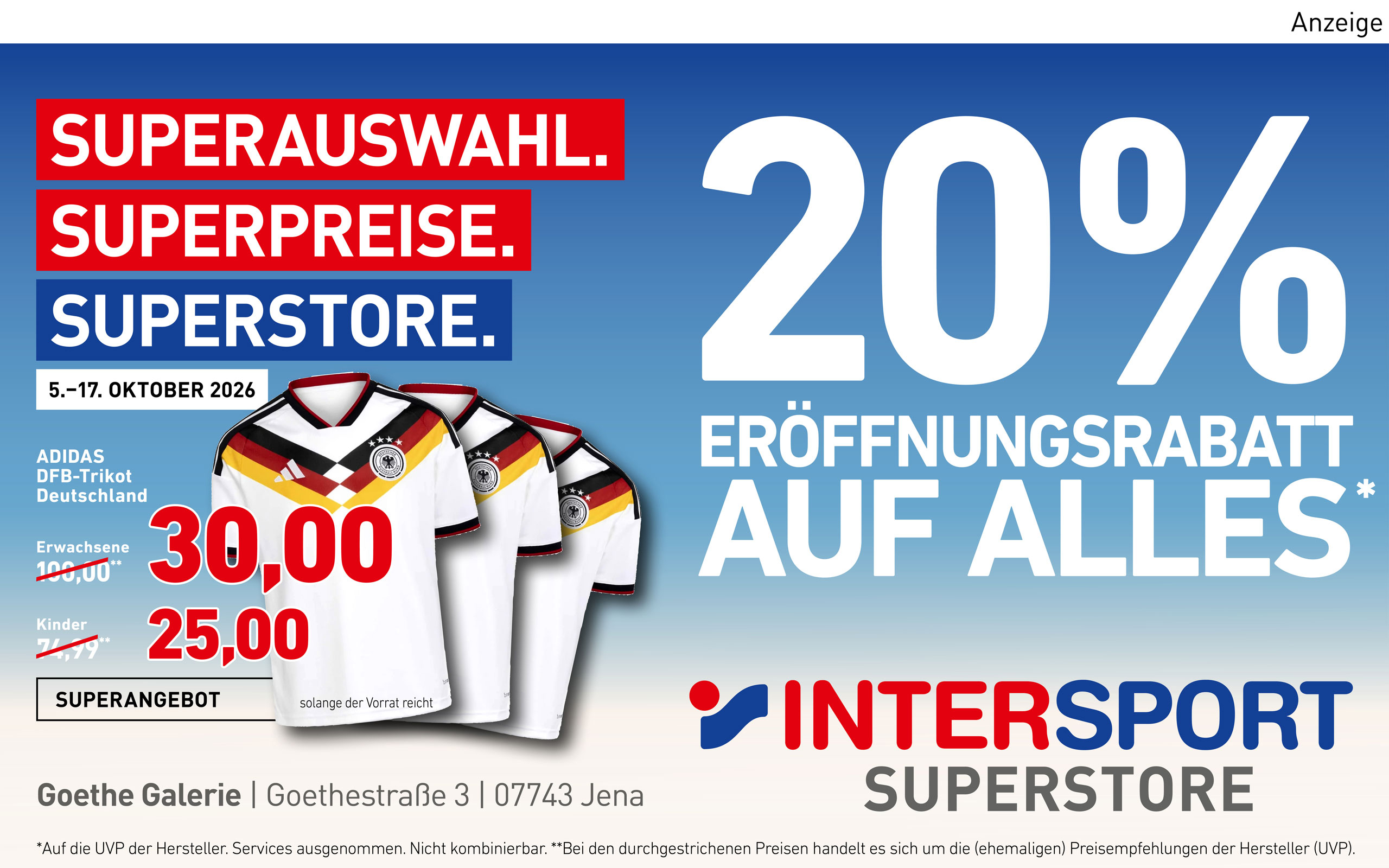 INTERSPORT Superstore Jena