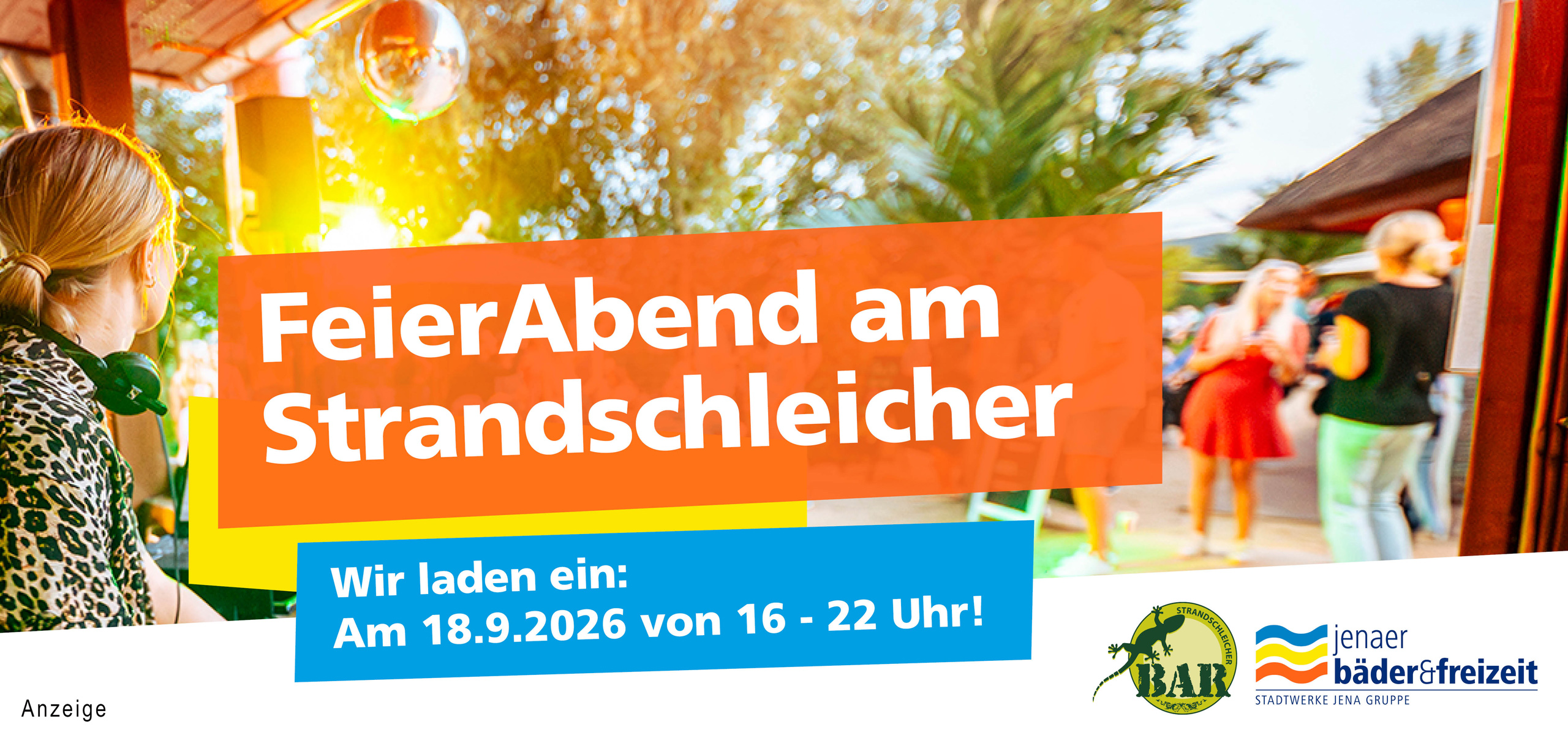 Jenaer Bäder - FeierAbend am Strandschleicher 2026
