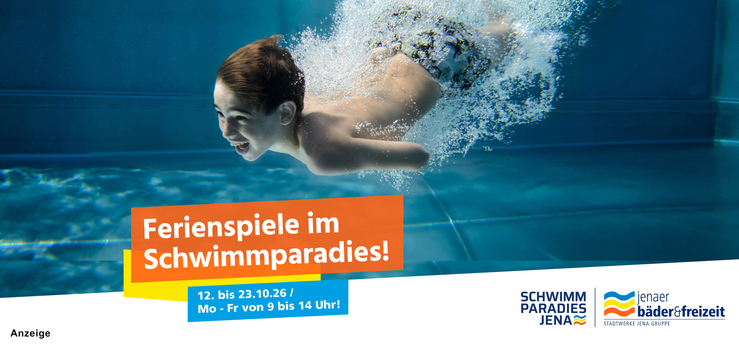 Jenaer Bäder - Ferienspiele Herbst 2026