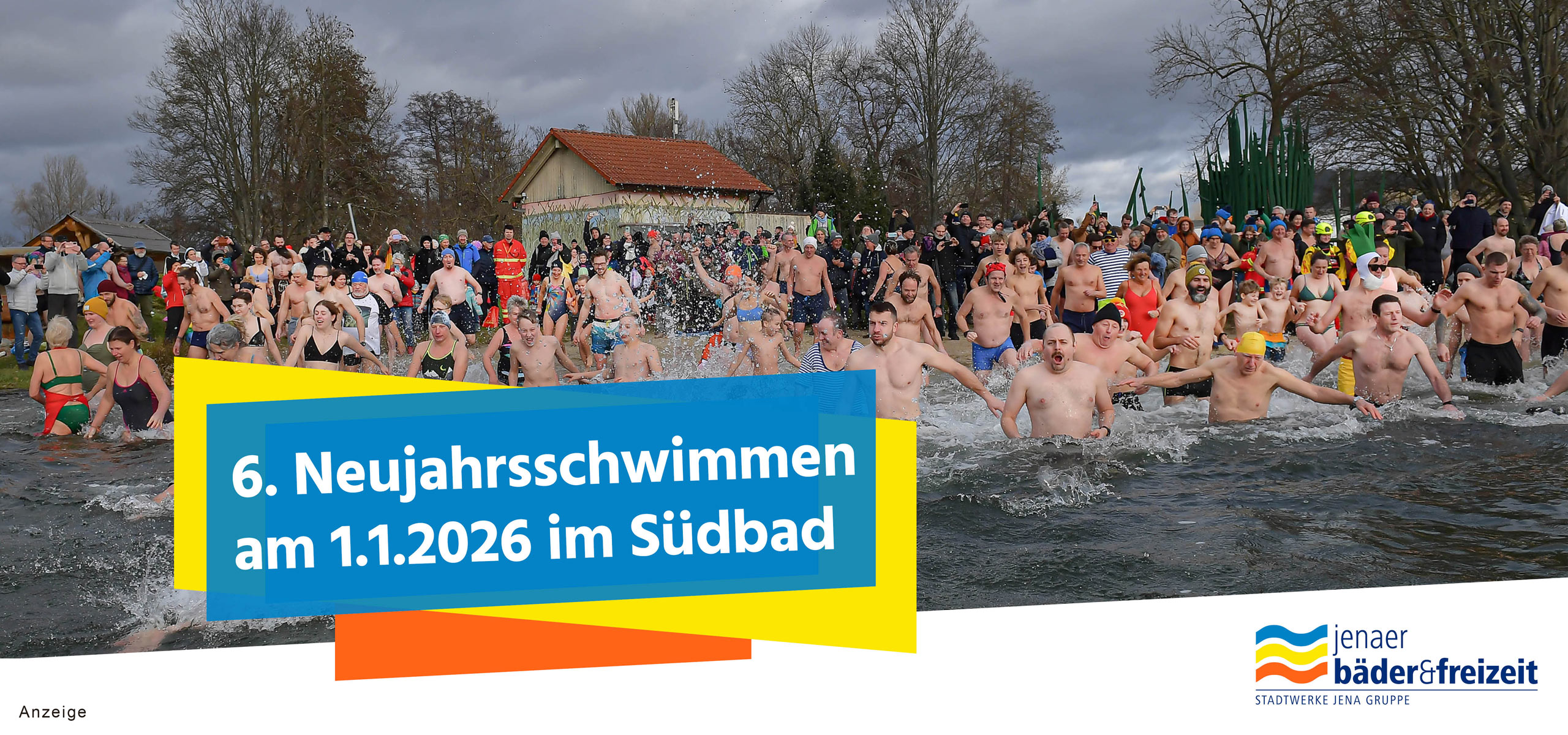 Jenaer Bäder - Neujahrsschwimmen im Südbad