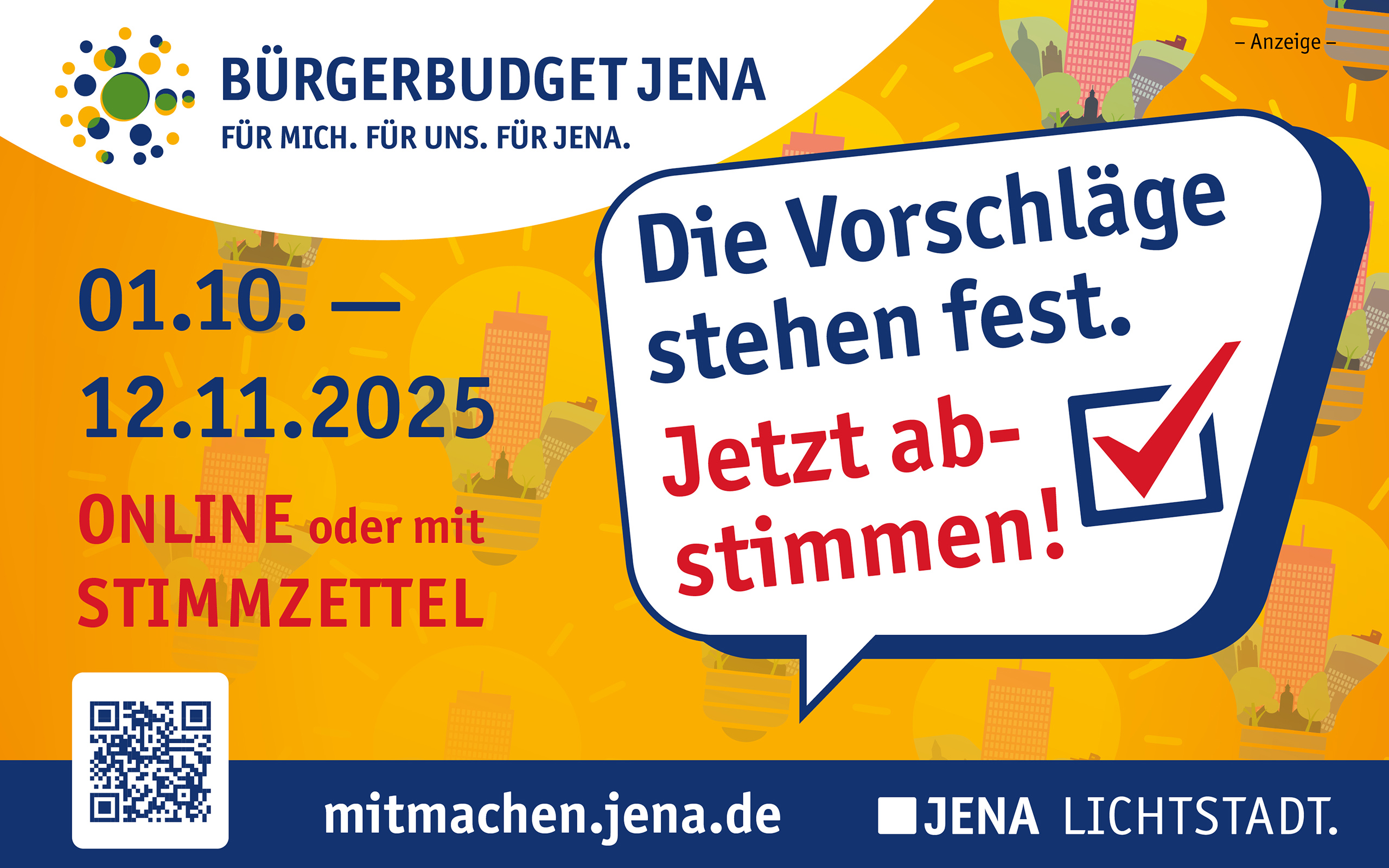 Stadt Jena - Bürgerbudget 2025