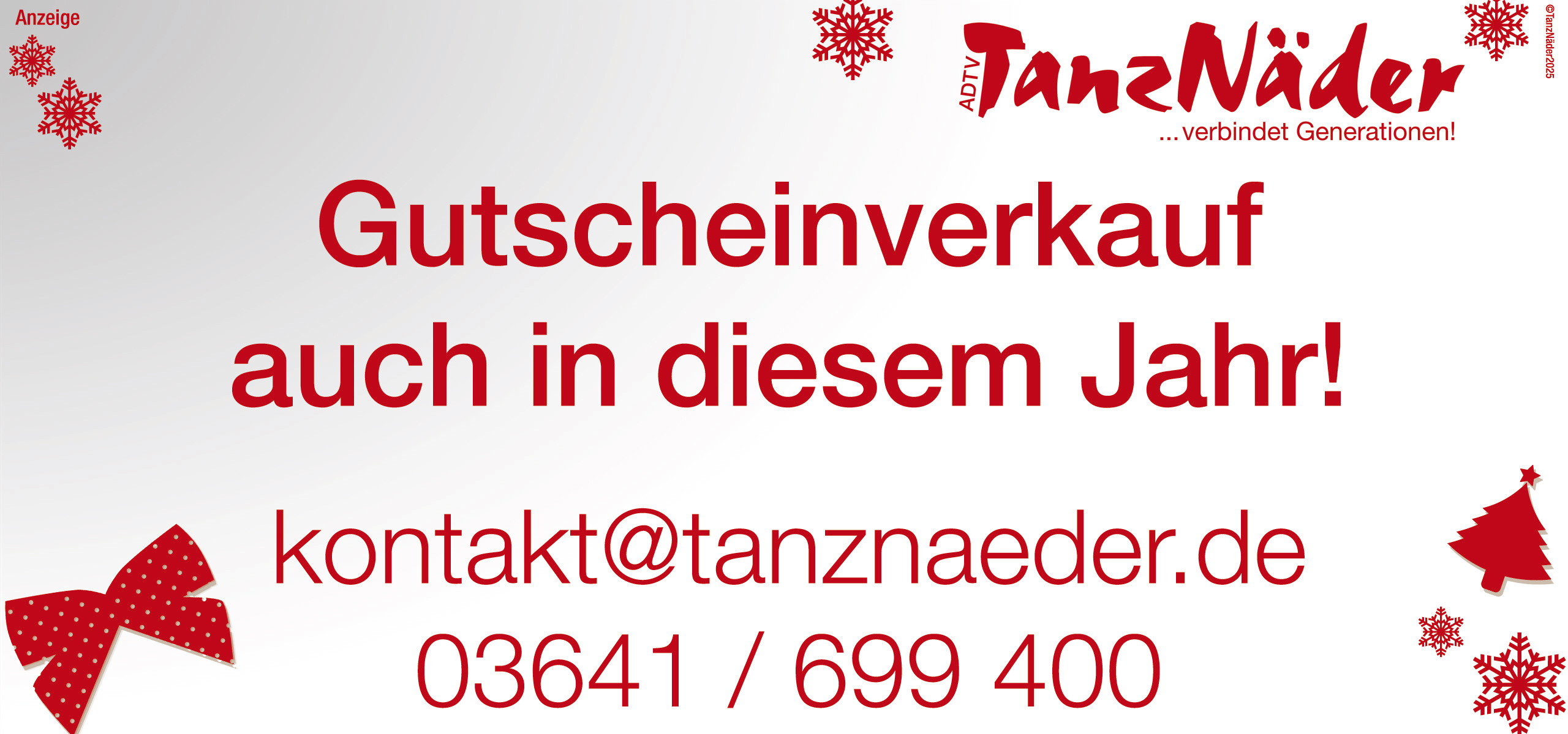 Tanzschule Näder - Gutschein