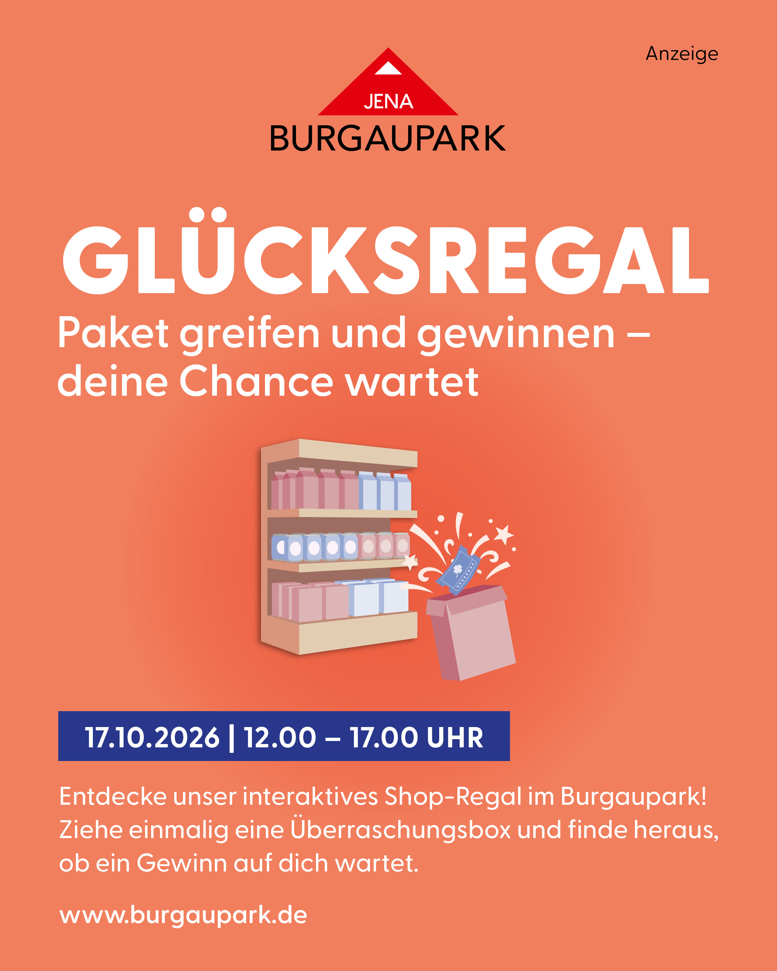 Burgaupark - Glücksregal