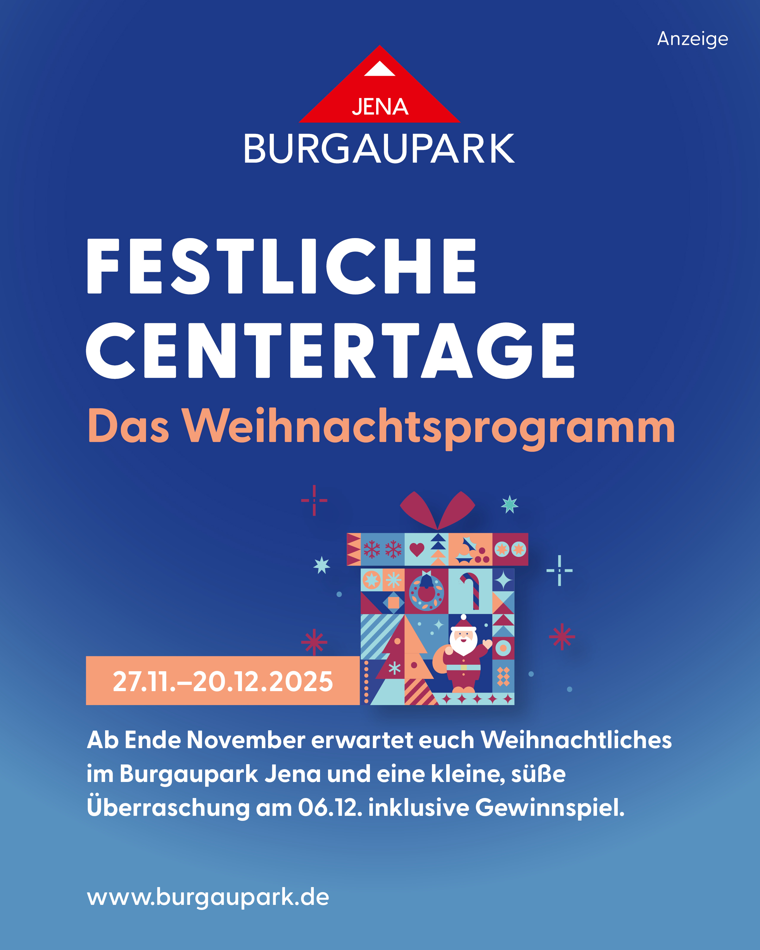 Burgaupark - Weihnachtsaktionen