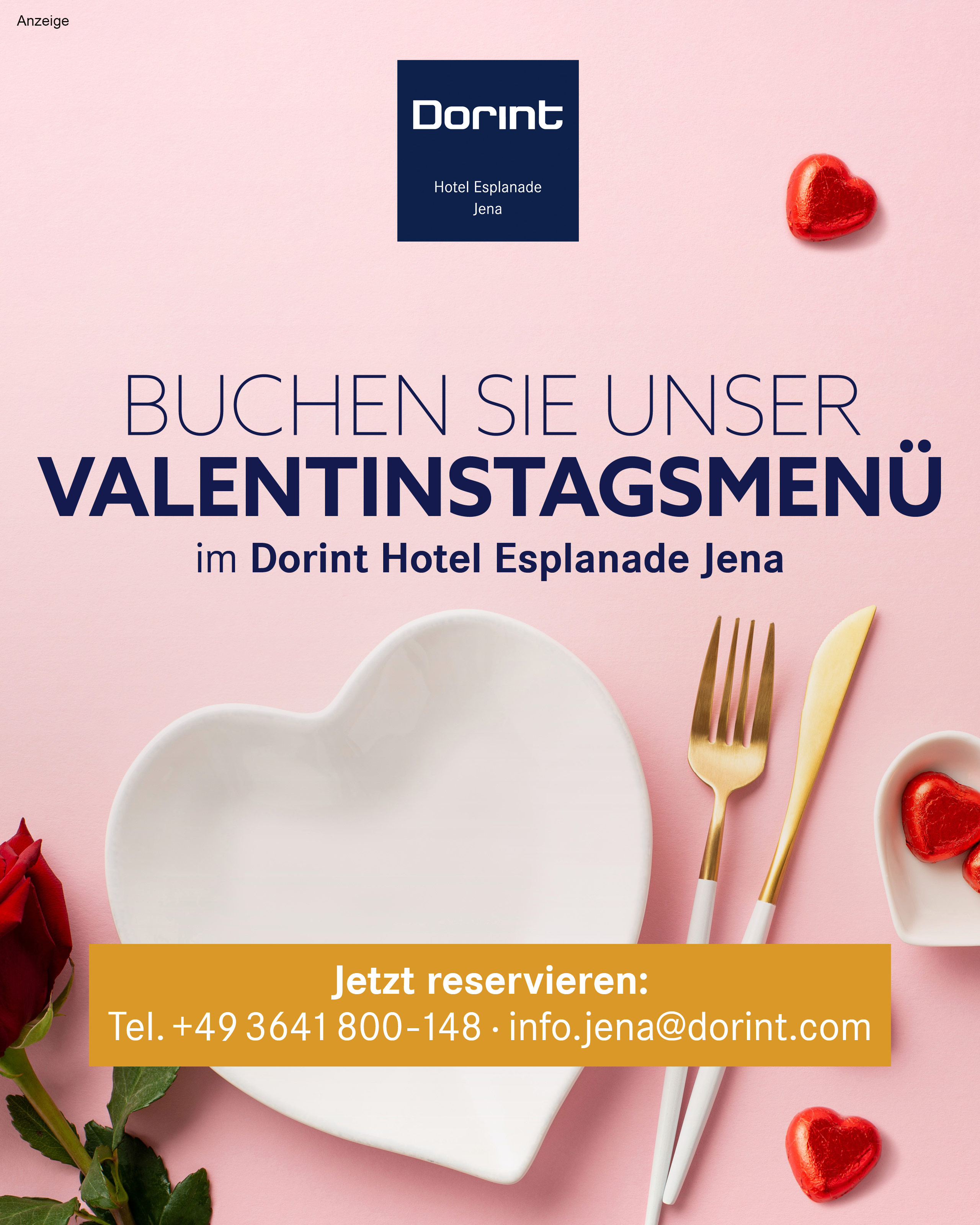 Dorint Hotel Jena - Valentins Menü