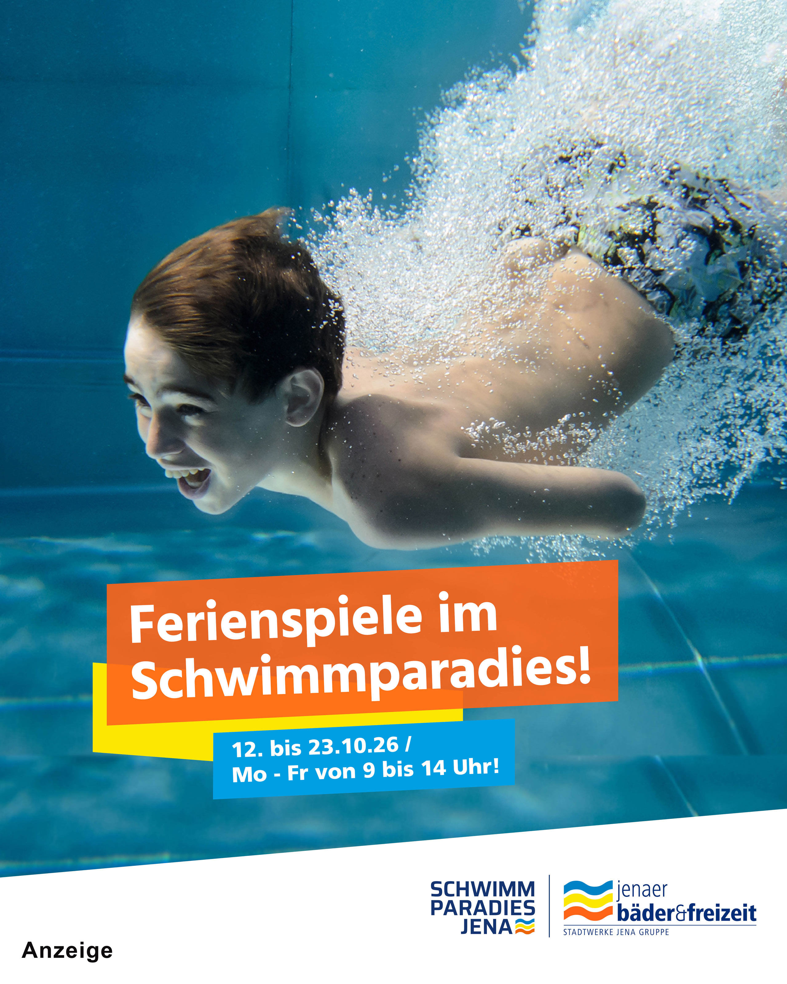 Jenaer Bäder - Ferienspiele Herbst 2026