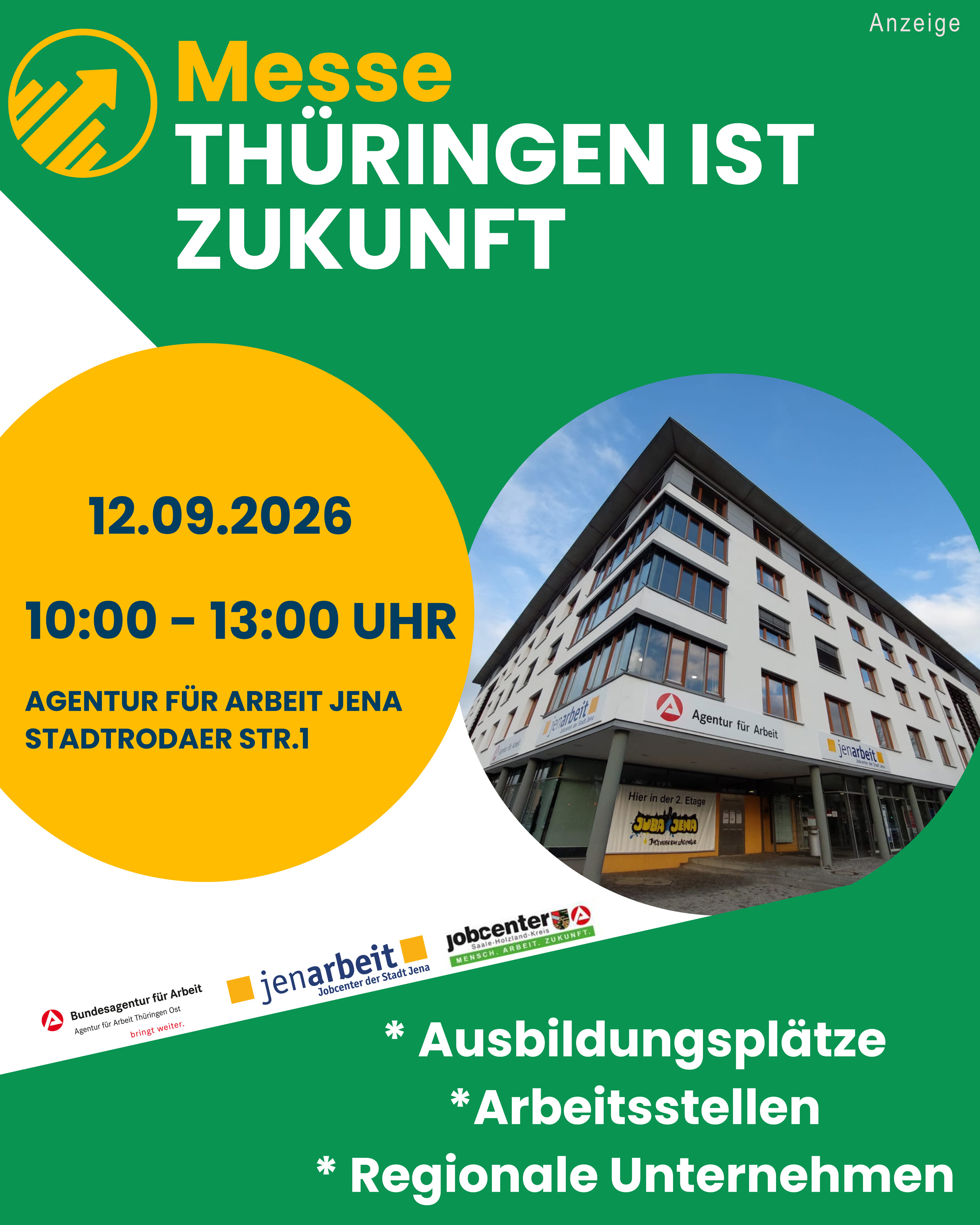 Jenarbeit - Messe Thüringen ist Zukunft